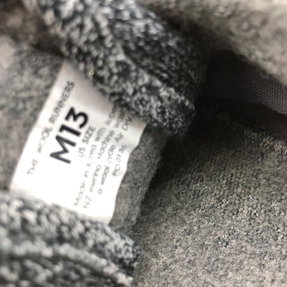 Allbirds Sneakers Mens 13 Gray Merino Wool Runners Lace Up Shoes main image 9
